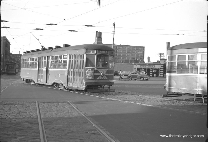 CSL 6300 on route 4 - Cottage Grove in the early CTA era.