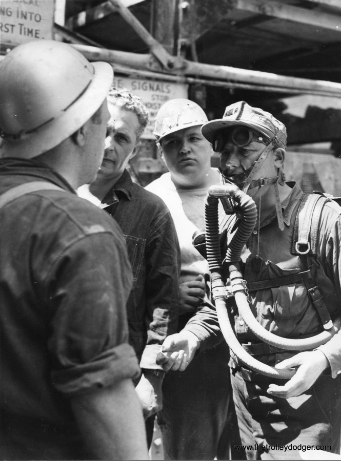 In the Loop, building the subways involved a mining operation and used similar equipment.