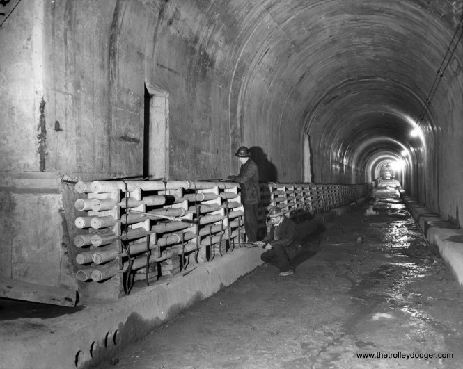 Subway construction.