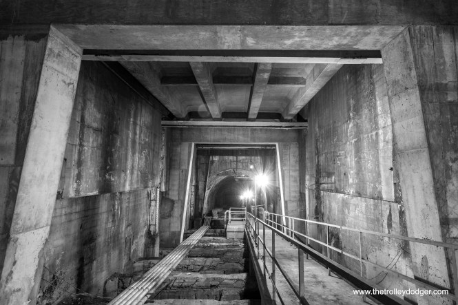 The Washington Street tunnel in 2017. (Roman Vovchak Photo)