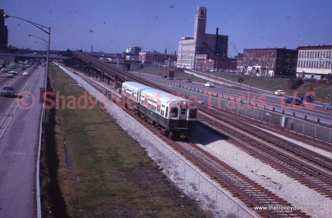 Congress looking west from Racine in 1967.