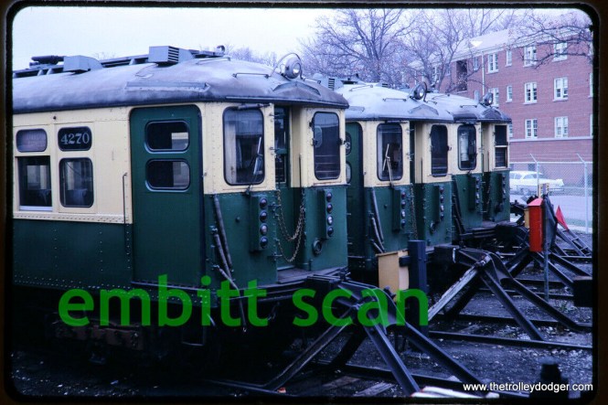 4000s at Linden Avenue in 1967.