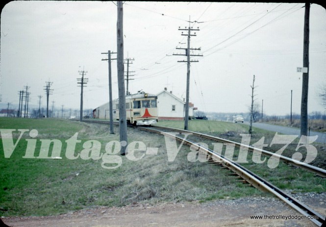 The Liberty Bell Limited in 1951 at Sellersville.