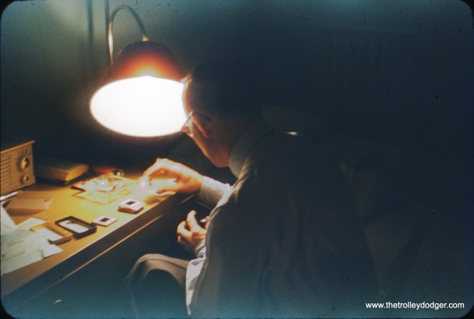 Technology may have changed since the 1950s, but you still have to go through your images one at a time.