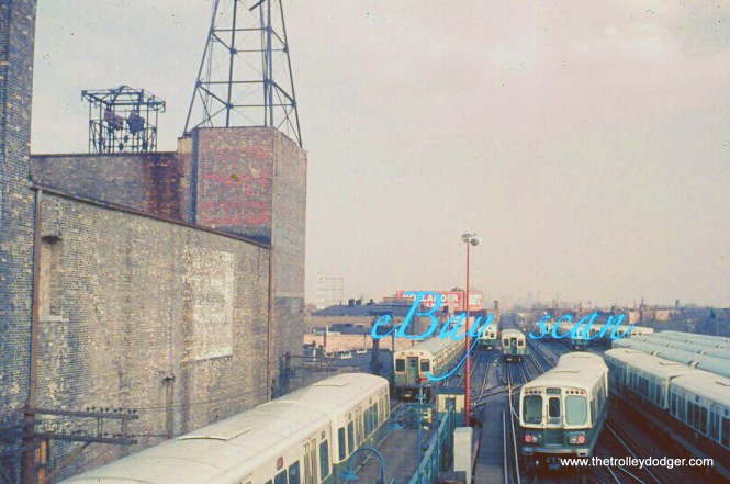 Logan Square yard in 1966.