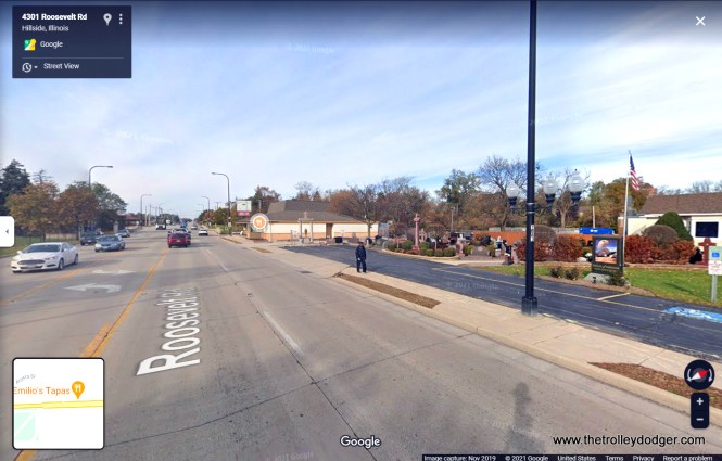 The same location today.