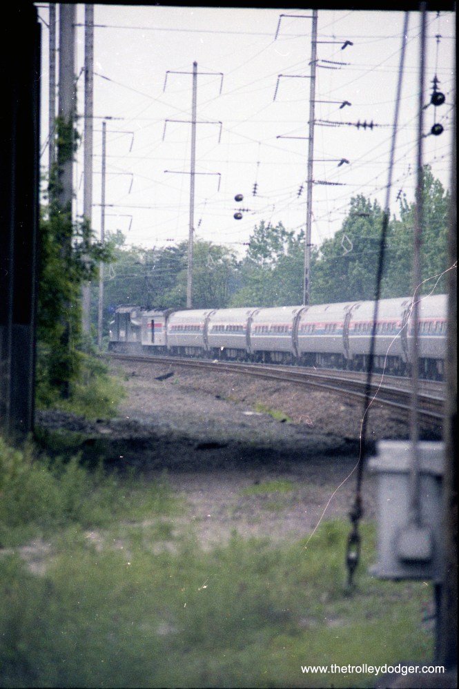 Same train going away