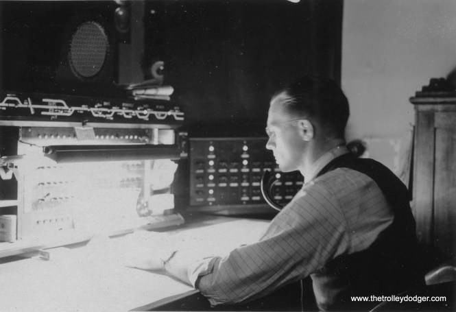 South Shore Line dispatcher Al Kams.