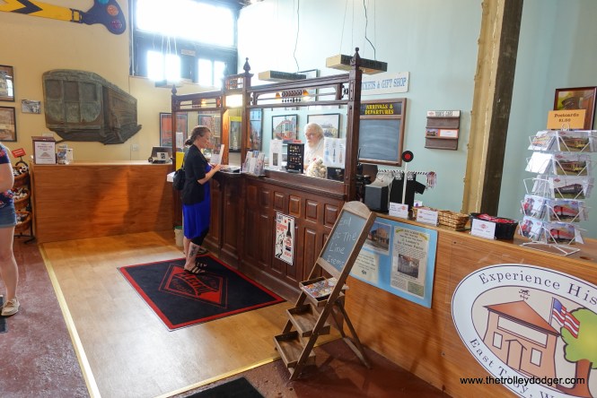 The ticket booth at East Troy.