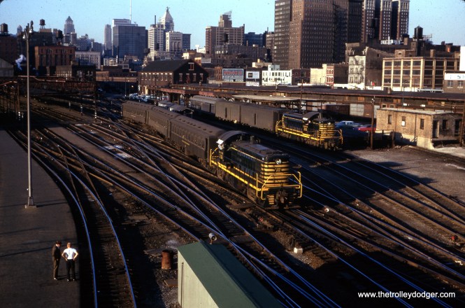 C&WI Chicago & Western Indiana Diesel #256 Location: Chicago, Illinois Date: October 1963 (processing date) Photographer: Unknown