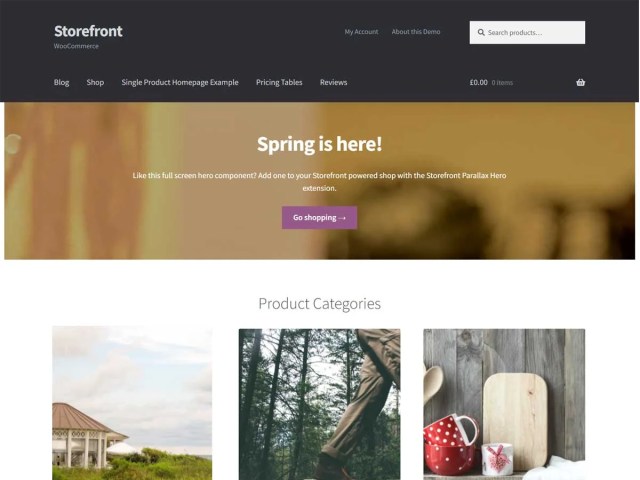 Storefront: Fastest E-Commerce themes
