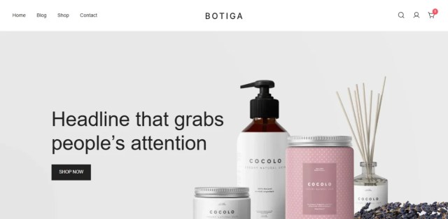 Botiga Ecommerce WordPress Theme