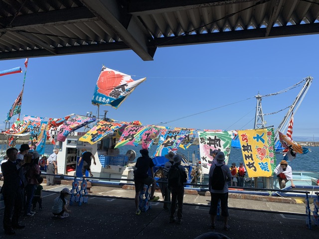 新潟県出雲崎 船まつりで出張マジック