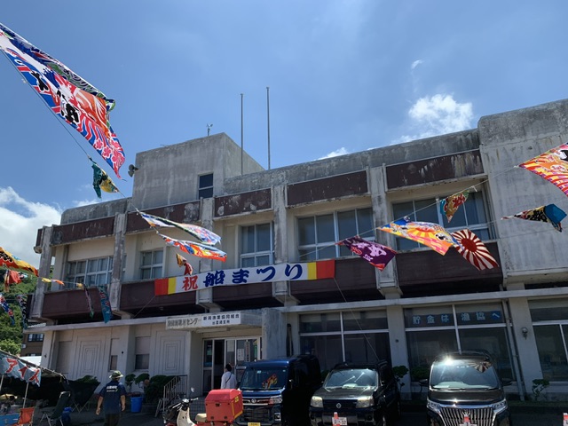 新潟県出雲崎 船まつりで出張マジック