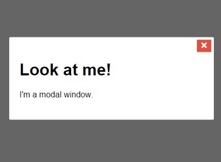 Basic Vanilla JavaScript Modal with CSS3 Animation – vanillaModal.js