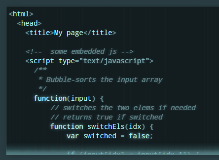 Lightweight Syntax Highlighting Library – microlight.js