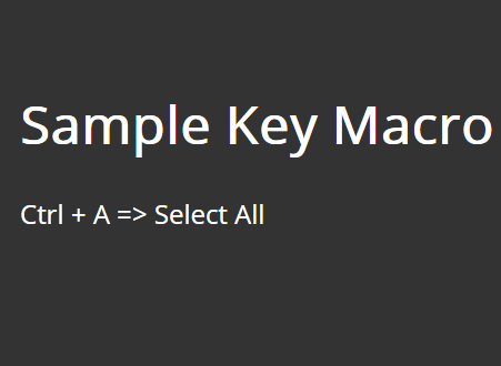 JavaScript Library For Custom Keyboard Shortcuts – hot-key-lib