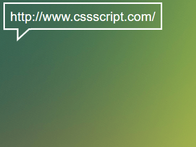 CSS Only Speech Bubbles