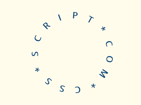 Creating Curving Text With JavaScript And CSS3 – Emblem