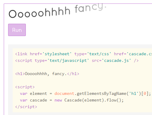 Apply Cascading Animations To Elements With JavaScript – CascadeJS