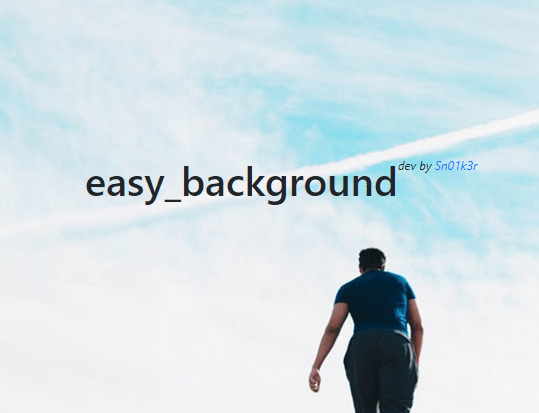 Basic Background Slideshow In JavaScript – easy_background