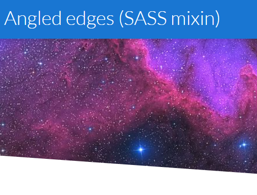 Add Angled Edges To Any Elements – angled-edges