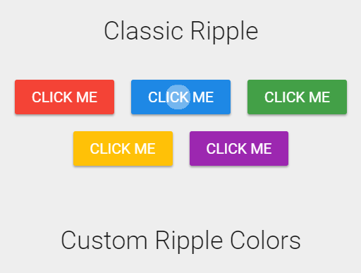 Material Design Ripple Effect In Pure JavaScript
