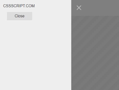 Minimal Drawer Navigation Component With Pure JavaScript – tinyDrawer.js