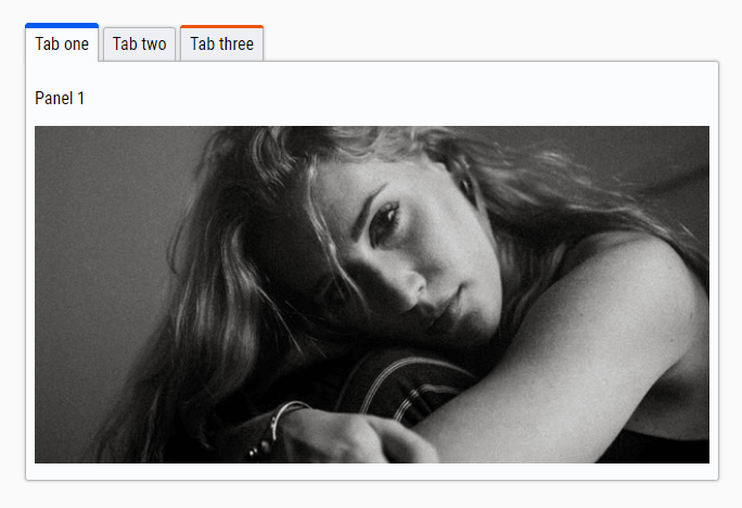 Accessible Tabs Component – tab-container