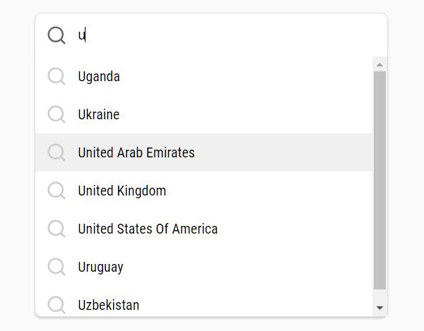 Accessible Autocomplete Component In Vanilla JavaScript – Autocomplete