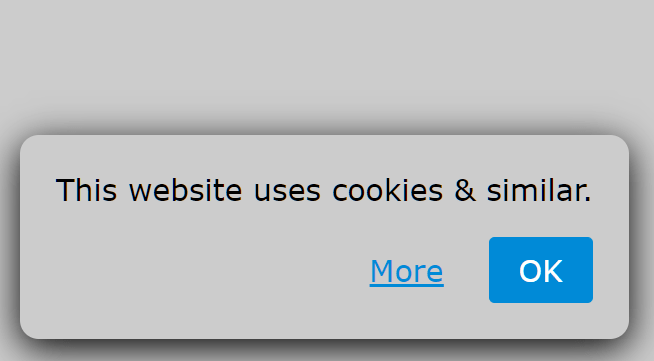 Minimal Cookie Consent Banner & Box In JavaScript – ez-consent