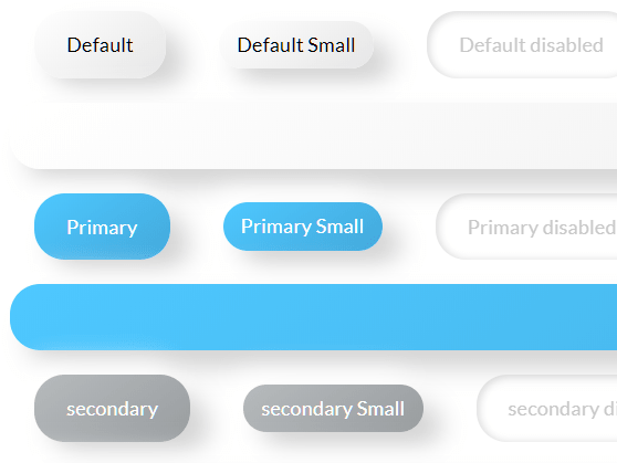 CSS Only Neumorphic UI Framework Based On Bootstrap – NenmorphismCSS