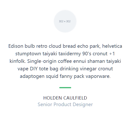 Tailblocks Testimonial