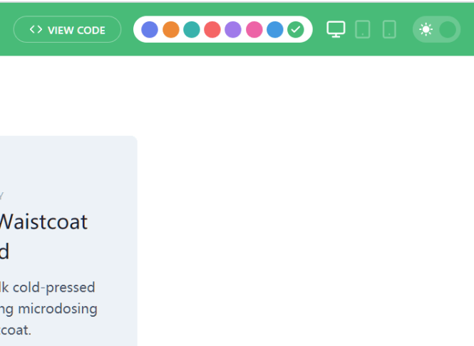 Tailblocks View Code
