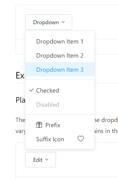 Shoelace Dropdown Component
