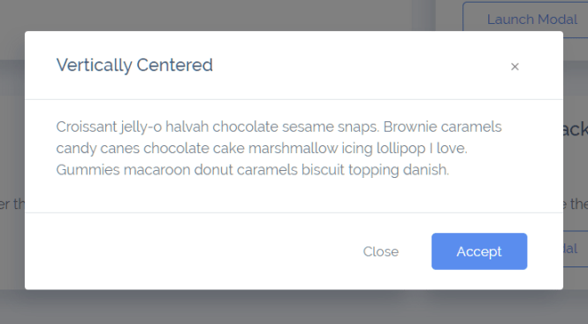 Voler Admin Dashboard Modal