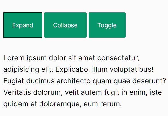 Accessible Content Toggle JavaScript Library – MinimalCollapse.js