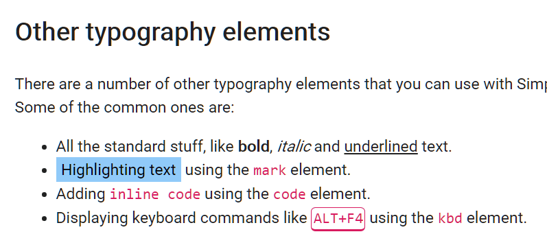 Minimal Classless CSS Framework – Simple.css