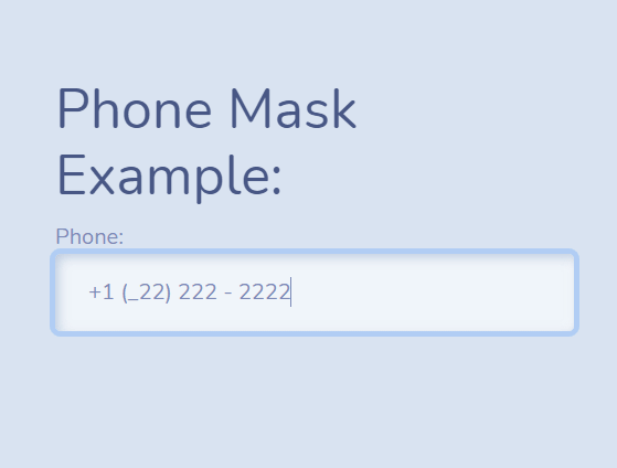 easy-telephone-number-input-mask