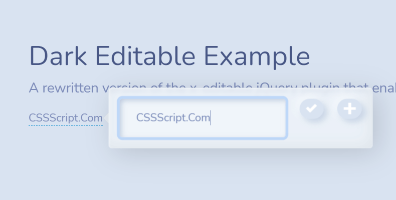 In-place Editing With Bootstrap 5 And Pure JavaScript – dark-editable