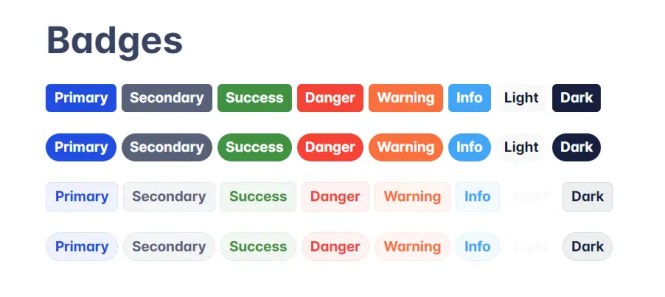 MinimaCSS Framework Badges