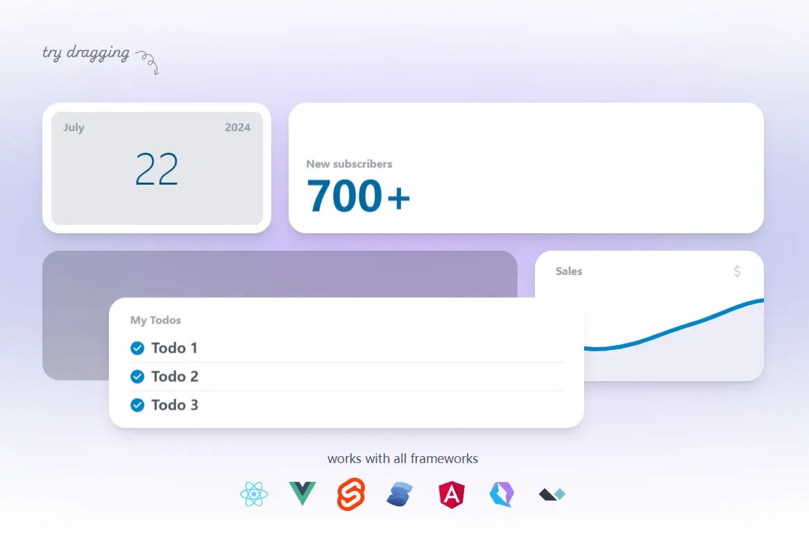 Build Interactive Draggable Layouts With JavaScript – Swapy