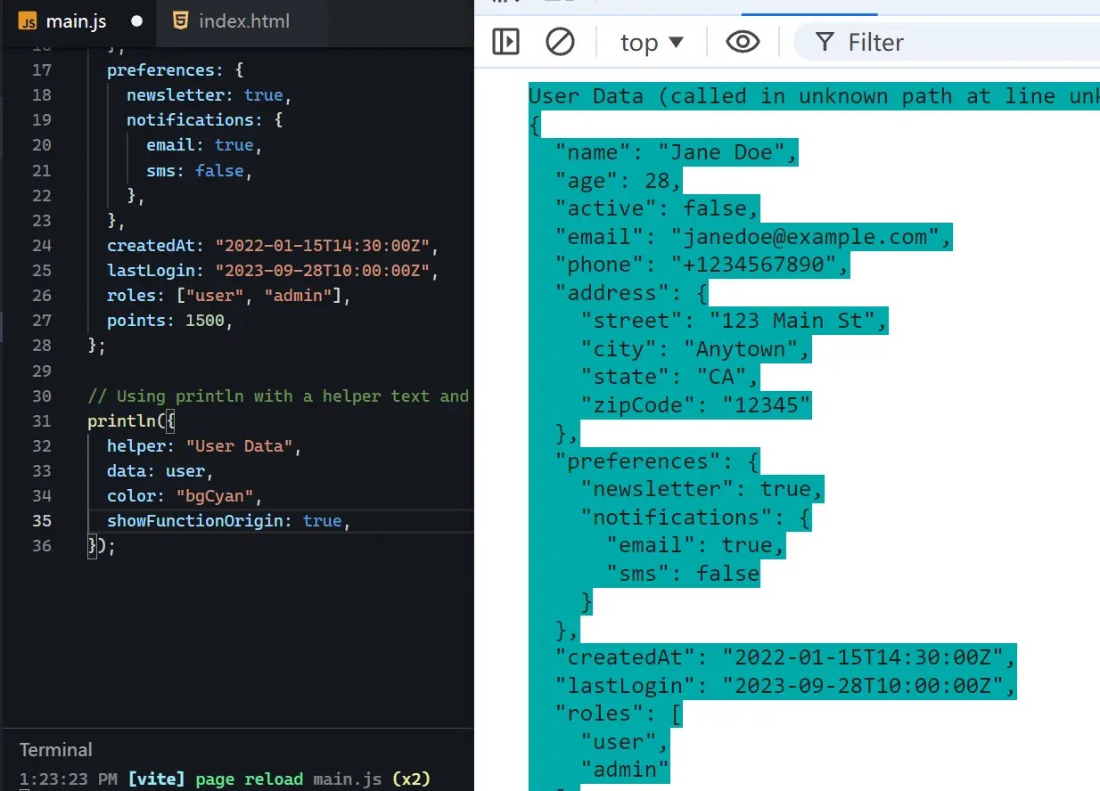 Enhance Log Readability with JS Logs Formatter