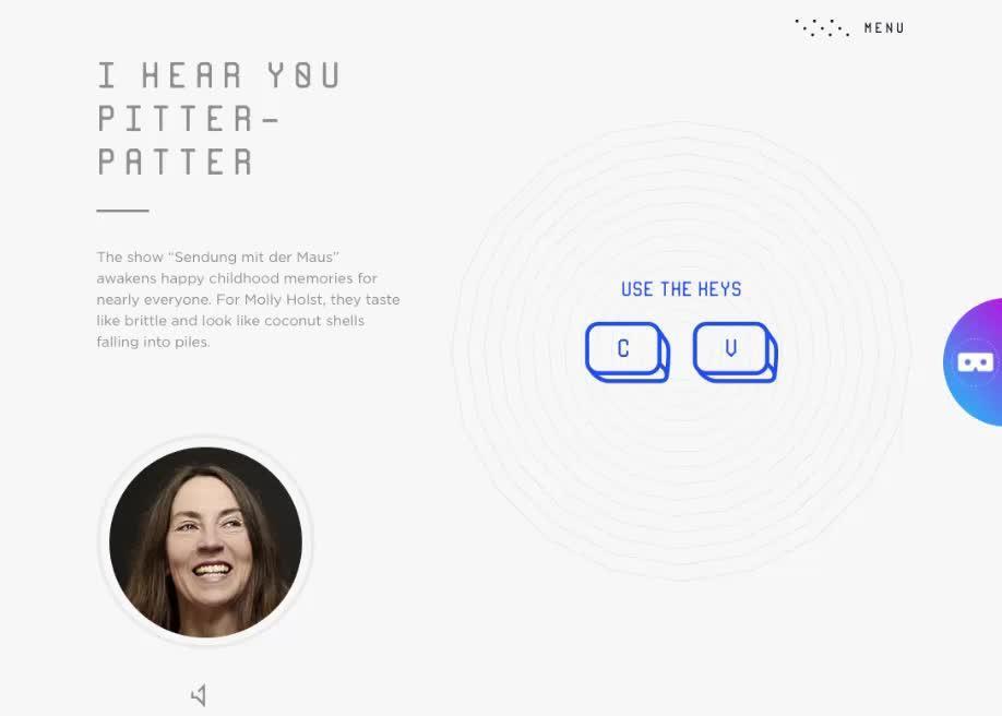 网页设计中的时尚渐变