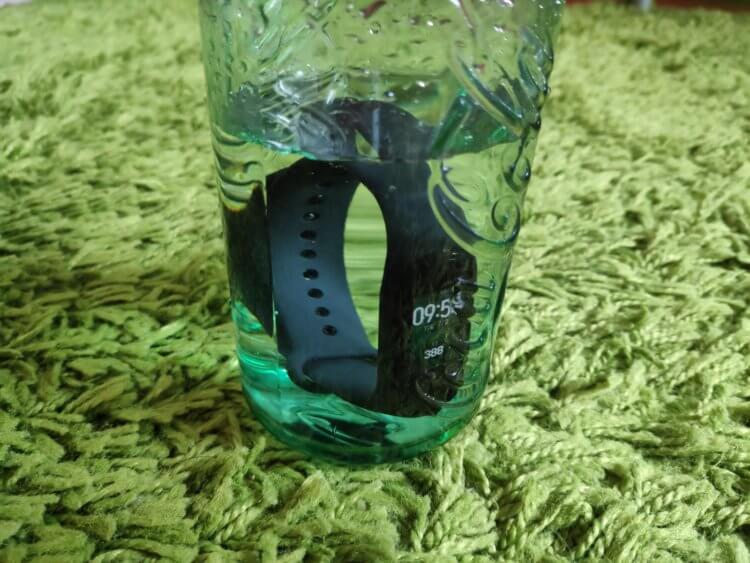 Mi Band 4 水中テスト
