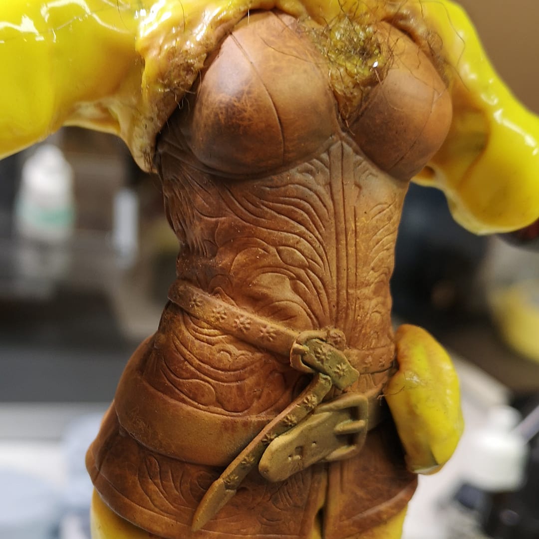 Repainting Triss Merigold statue