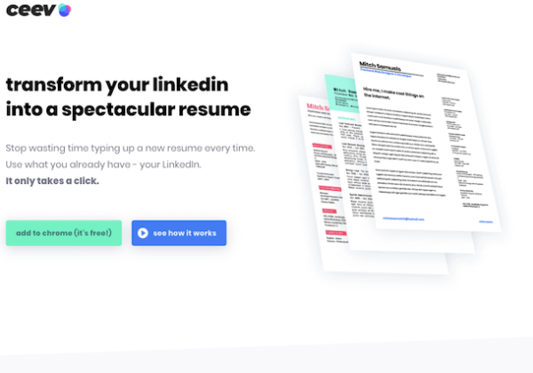 linkedin resume builder