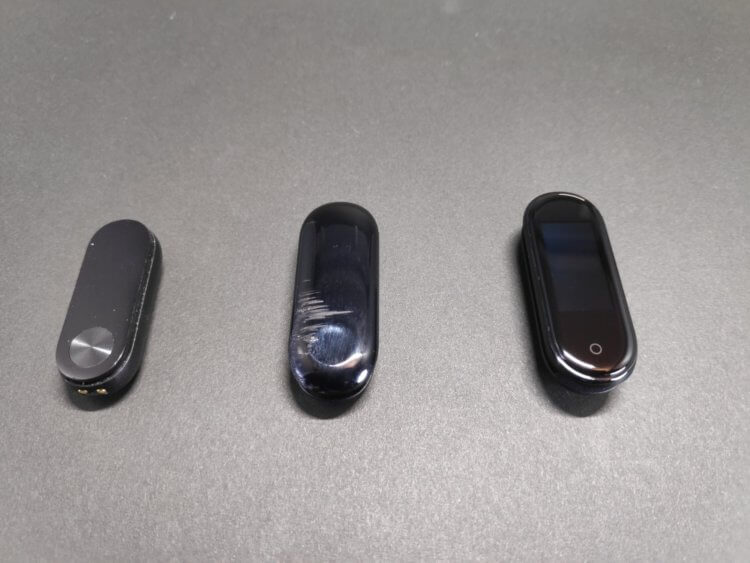 Mi Band 4筐体デザイン比較