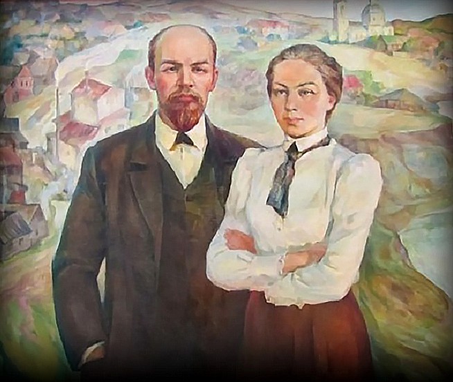 Ленин и Крупская