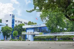 Khuôn viên cơ sở 1 của Trường Đại học Bách khoa - Đại học Quốc gia TP HCM